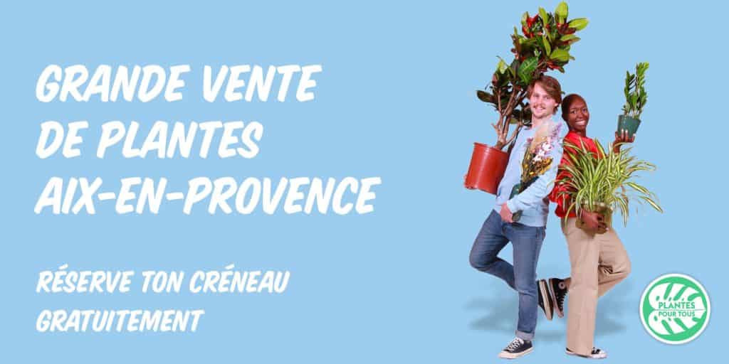ventes de plantes aux allées provençales Aix en Provence